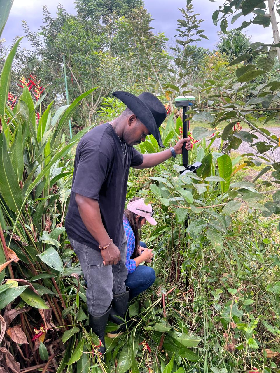 EARTH topographic survey fieldwork