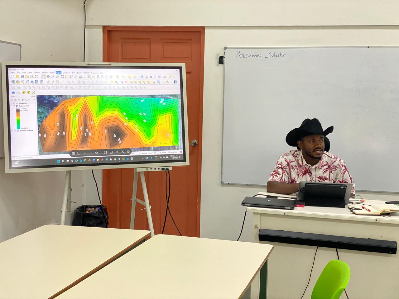 EARTH topographic survey fieldwork